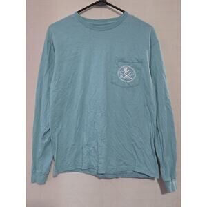 Salt Life Long Sleeve T-Shirt Mens Medium Graphic Logo Fishing Casual Tee S14s